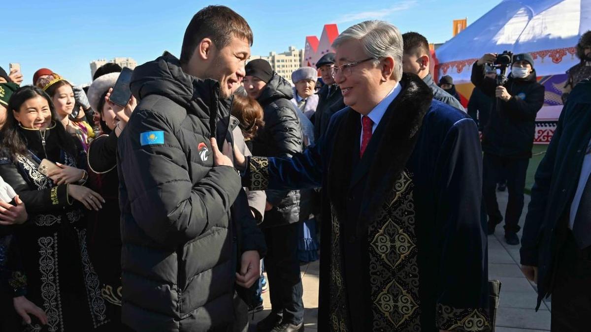 Шавкат Рахмонов и Касым-Жомарт Токаев