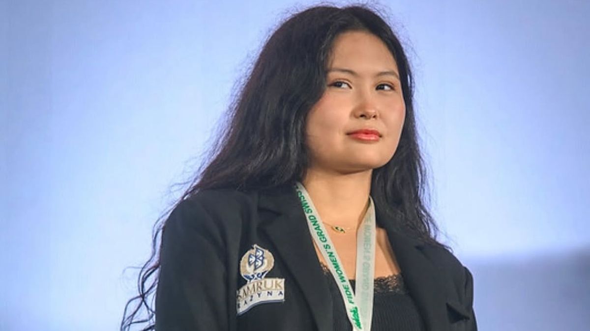 Казахстанская шахматистка Бибисара Асаубаева