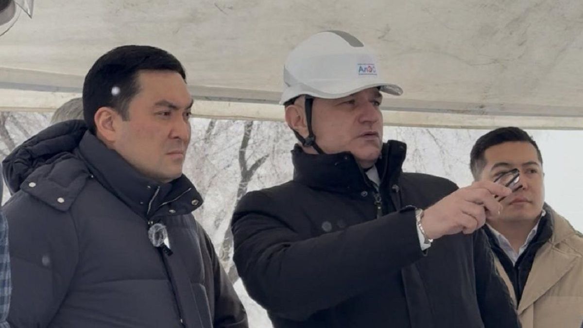 Ерлан Аккенженов проверил строительство ТЭЦ-3