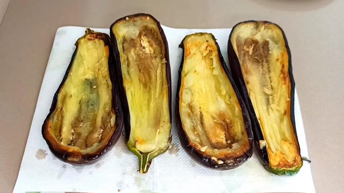 Баклажанные лодочки