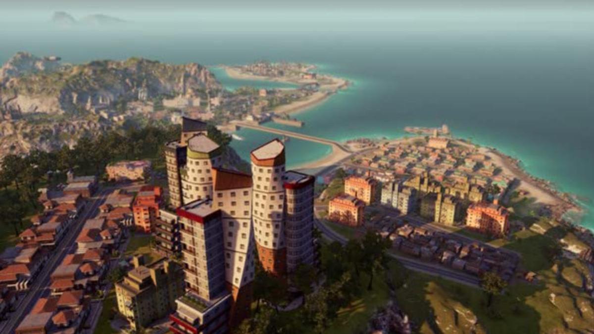 Кадр из видеоигры Tropico 6