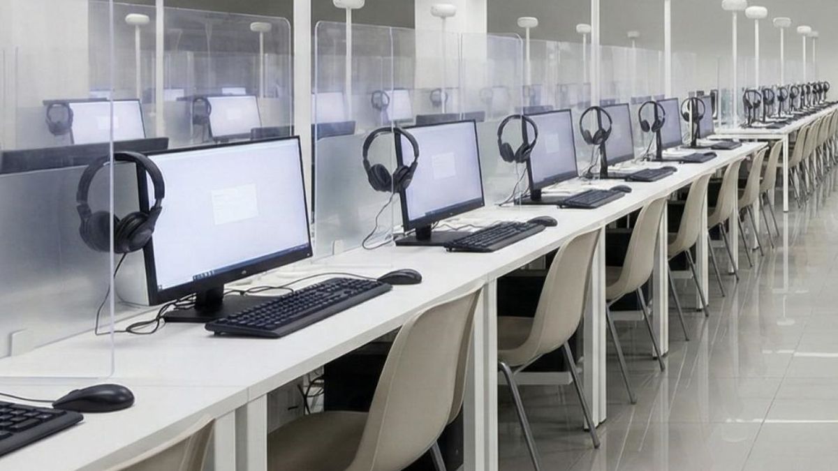 Кабинет для сдачи ЕНТ