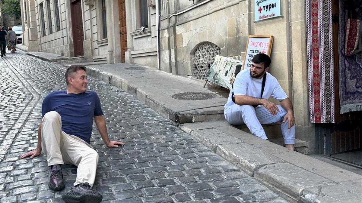 Арман Давлетяров в Баку