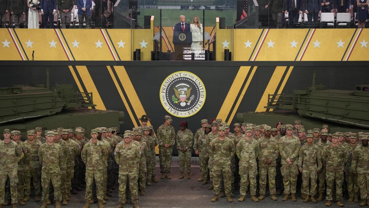 Военный парад в США Военный парад в США
