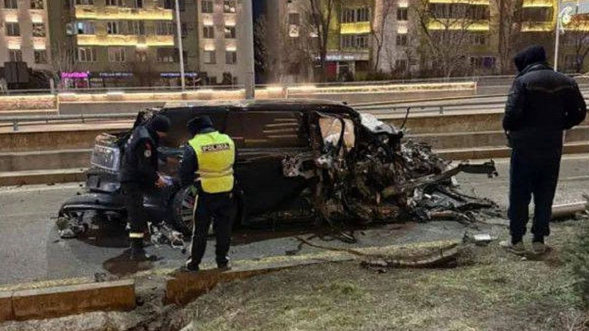 Смертельное ДТП на Аль-Фараби в Алматы