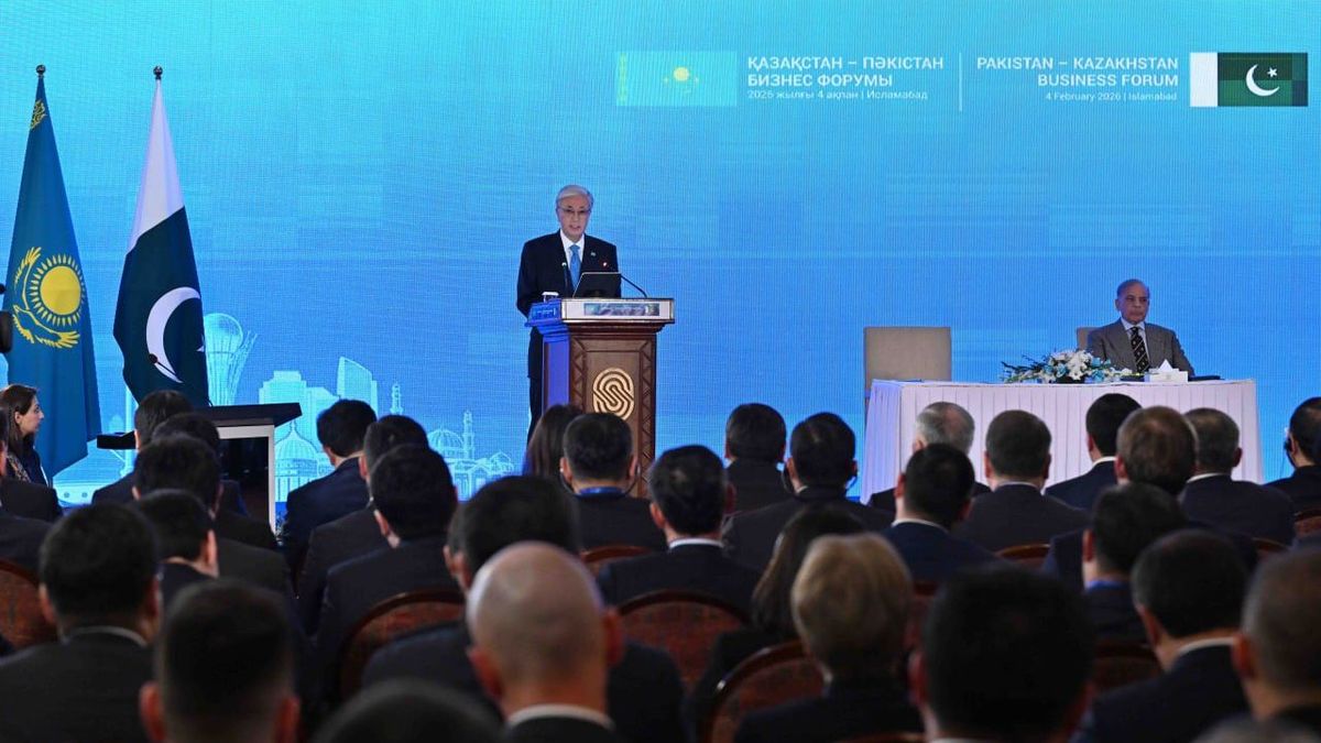 Токаев в Пакистане