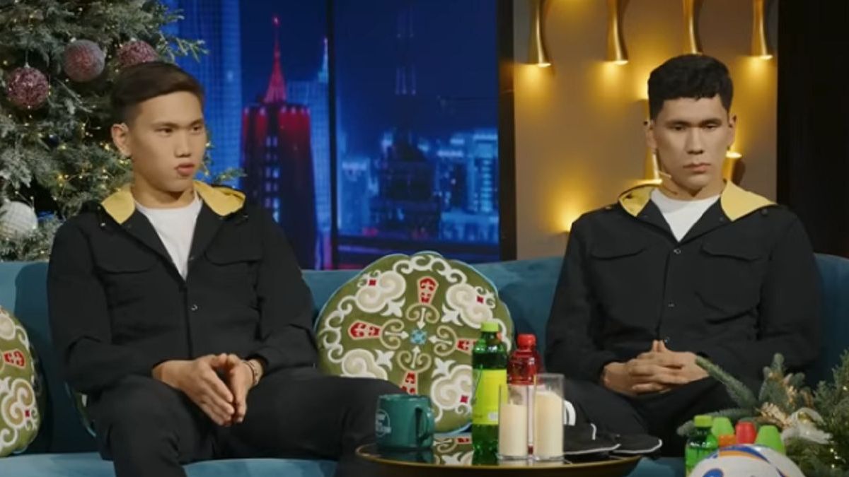 Вратари "Кайрата" Шерхан Калмурза и Темирлан Анарбеков