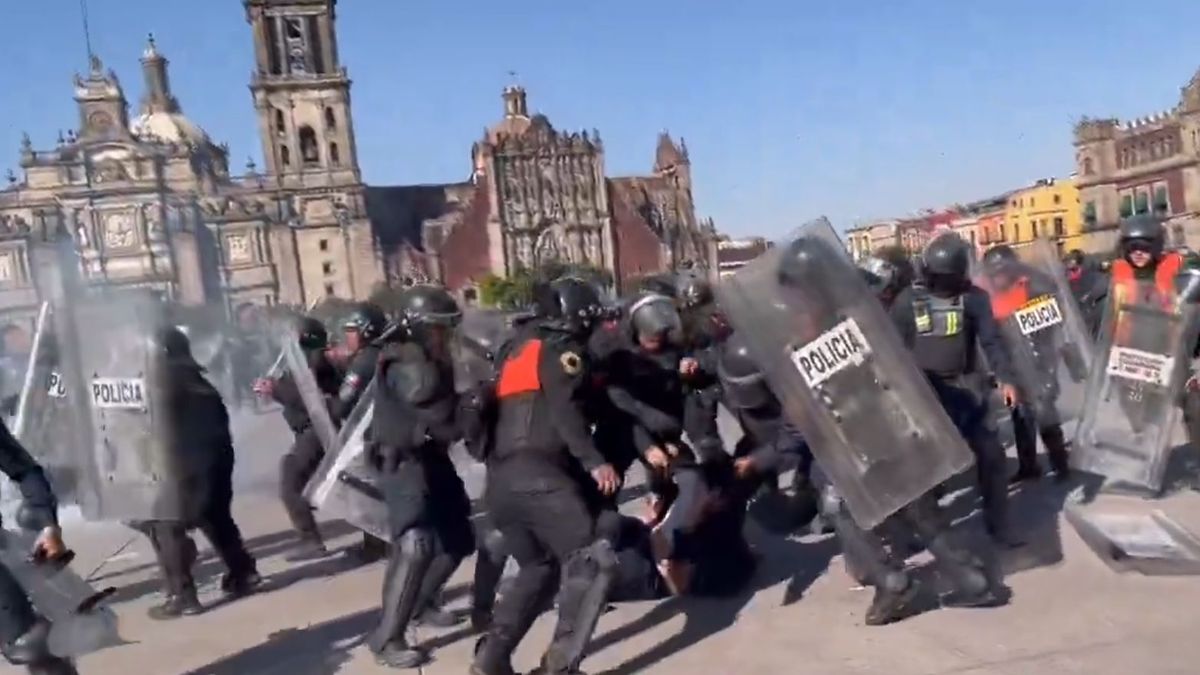 Протесты в Мексике