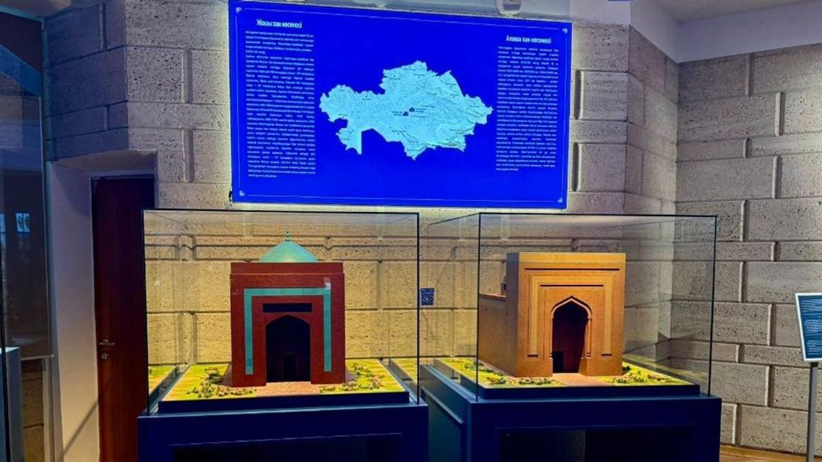 Открытие экспозиционного зала "Алтын Орда"