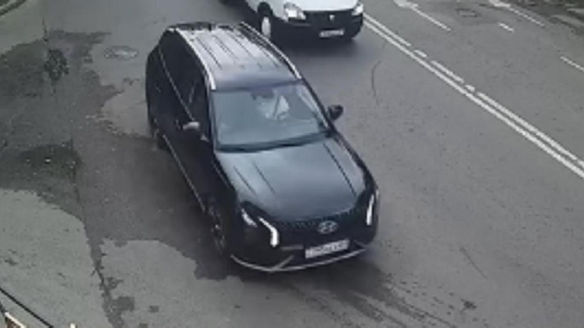 Автомобиль проезжает участок, где был наложен штраф