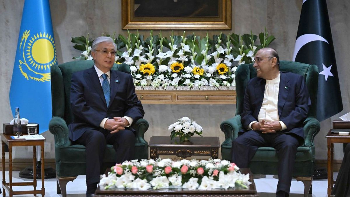 Касым-Жомарт Токаев и Асиф Али Зардари