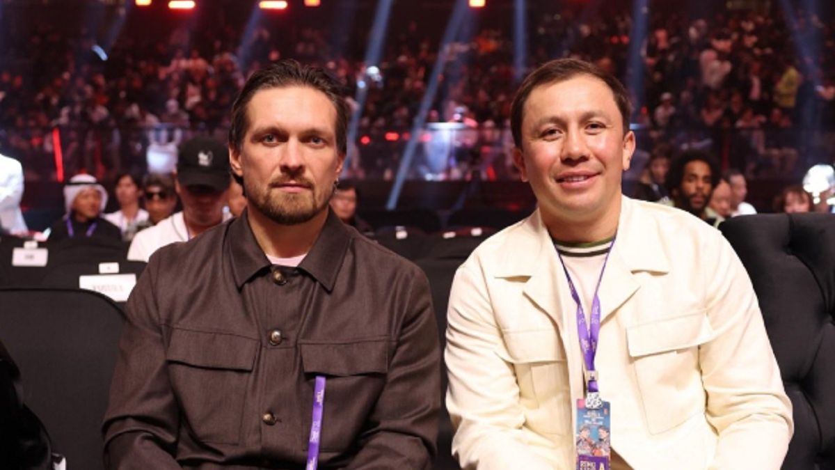 Александр Усик и Геннадий Головкин