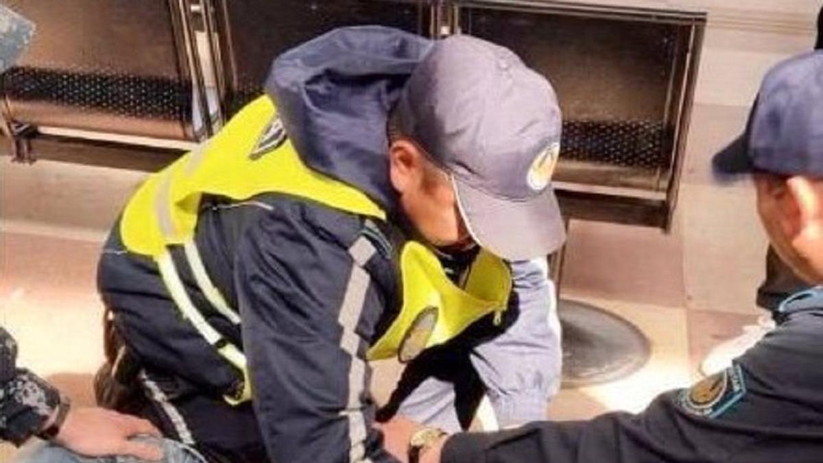 Полицейские в Костанае Полицейские в Костанае