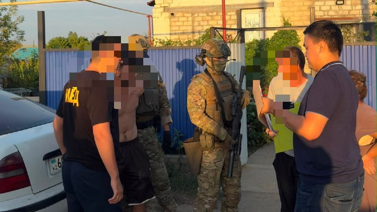 Задержание в Актобе