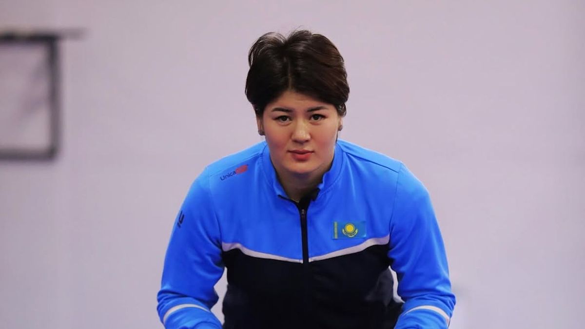 Казахстанская борец Гульмарал Еркебаева