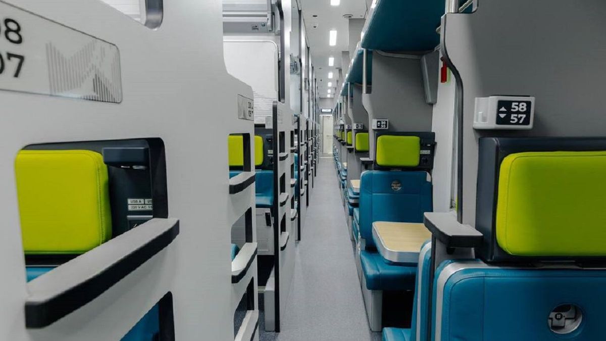 Новый плацкартный вагон