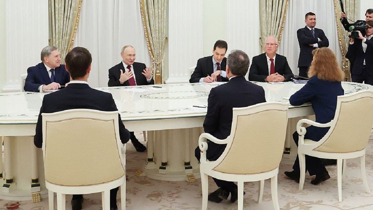 Переговоры Путина с делегацией США