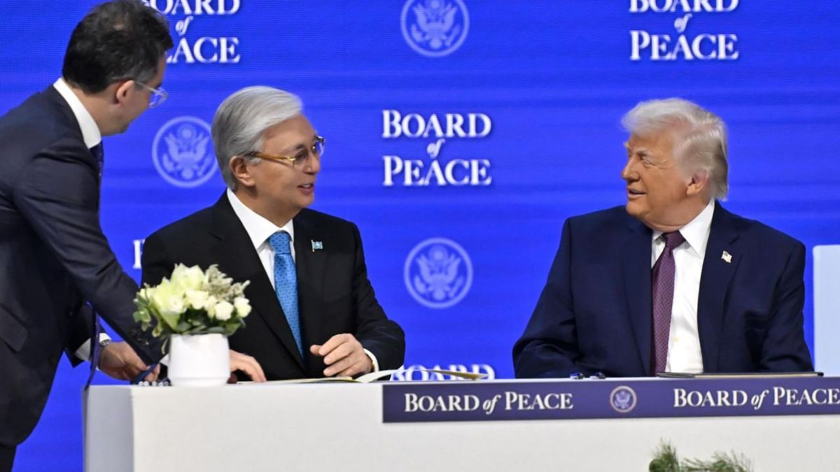 Касым-Жомарт Токаев и Дональд Трамп