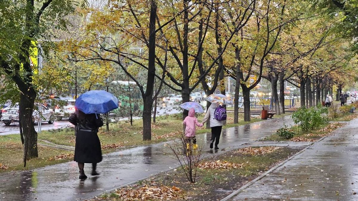 Дождь в Алматы