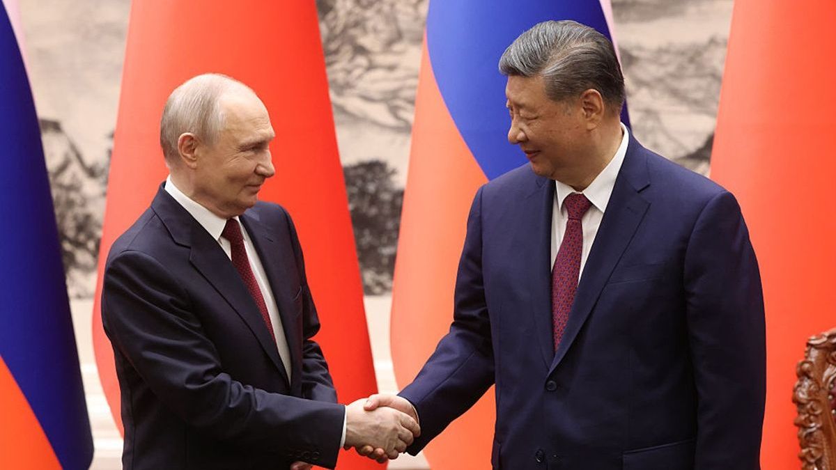Владимир Путин и Си Цзиньпин