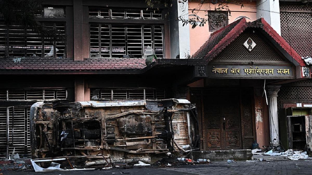 Последствия погромов в Непале