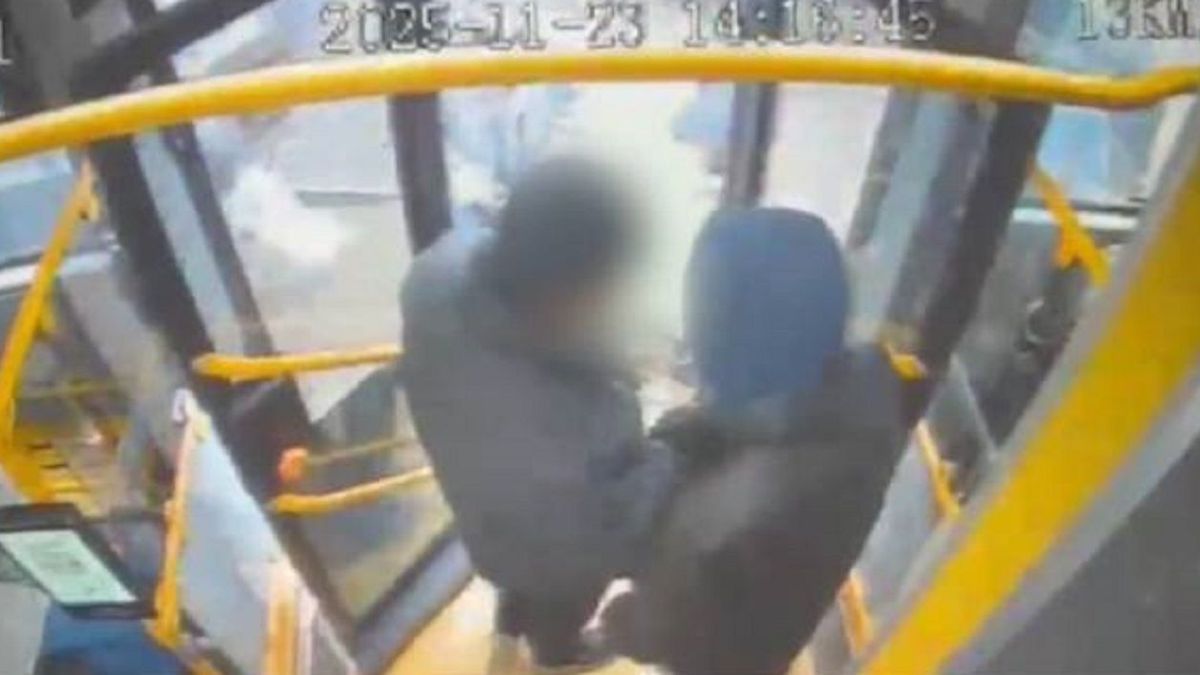 Конфликт в автобусе