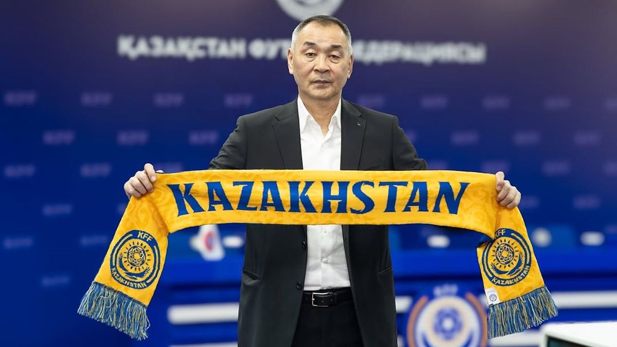 Казахстанский футбольный тренер Талгат Байсуфинов