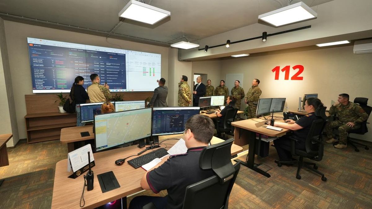 Центр 112 в Астане