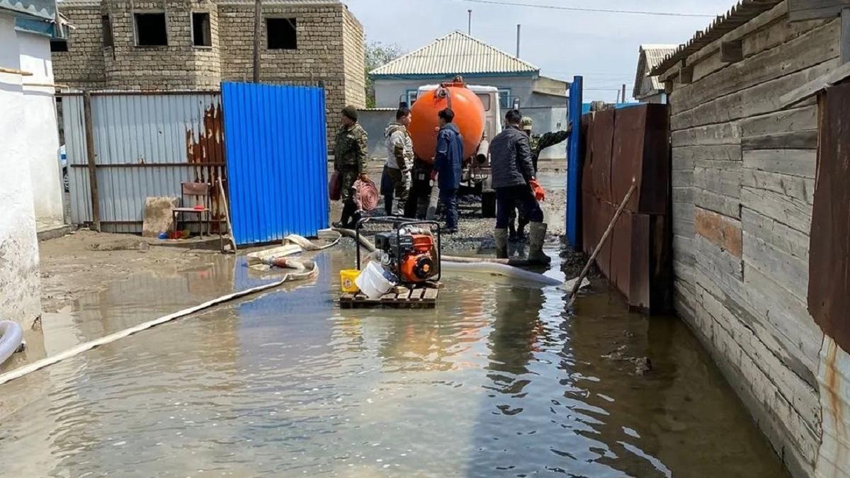 Подтопления в Атырау