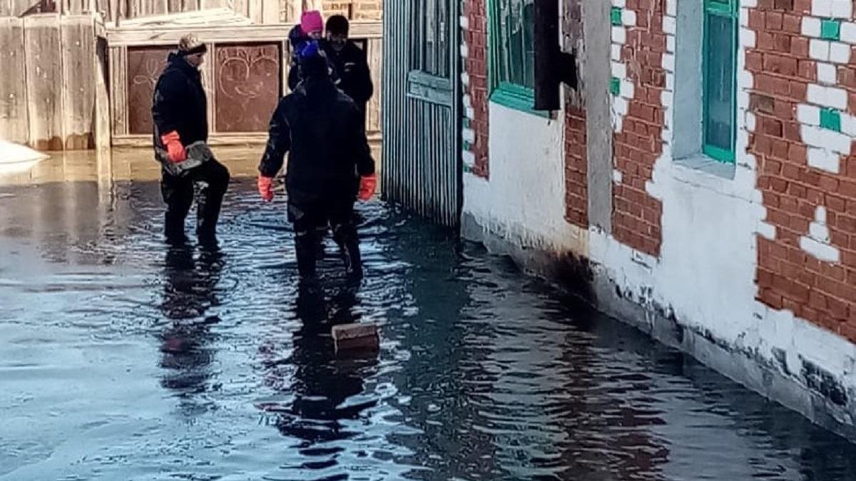 Подтопления в Костанайской области