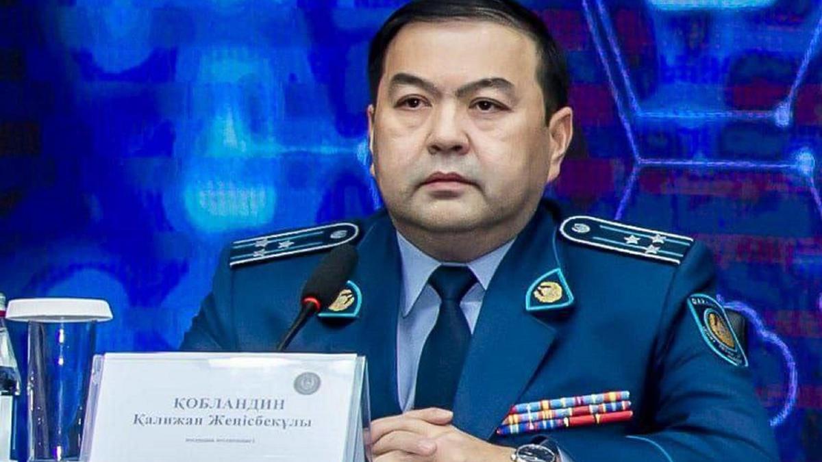 ІІМ Алматы академиясының бастығы Қалижан Қобландин ІІМ Алматы академиясының бастығы Қалижан Қобландин
