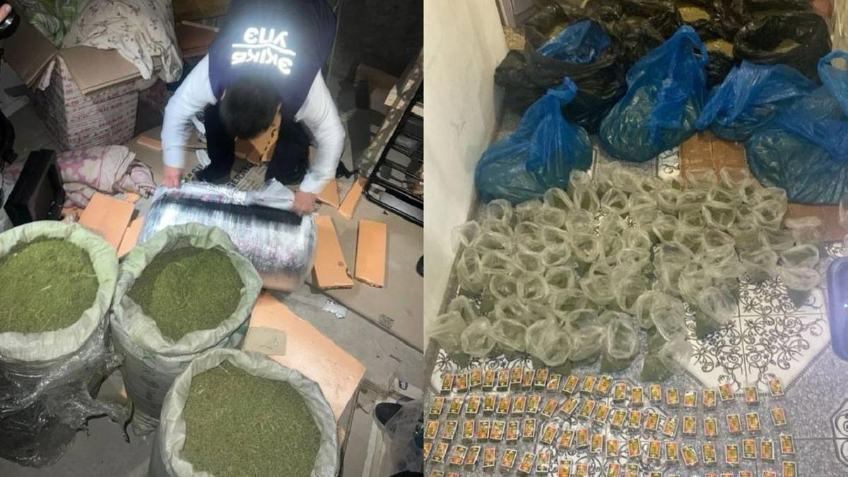 Изъятые наркотики