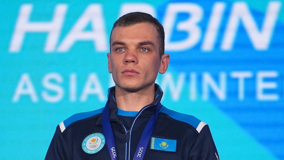 Казахстанский биатлонист Владислав Киреев