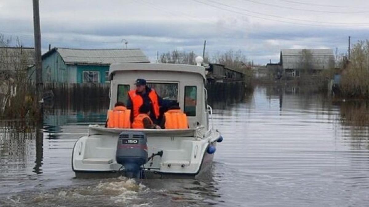 Подтопления в Уральске