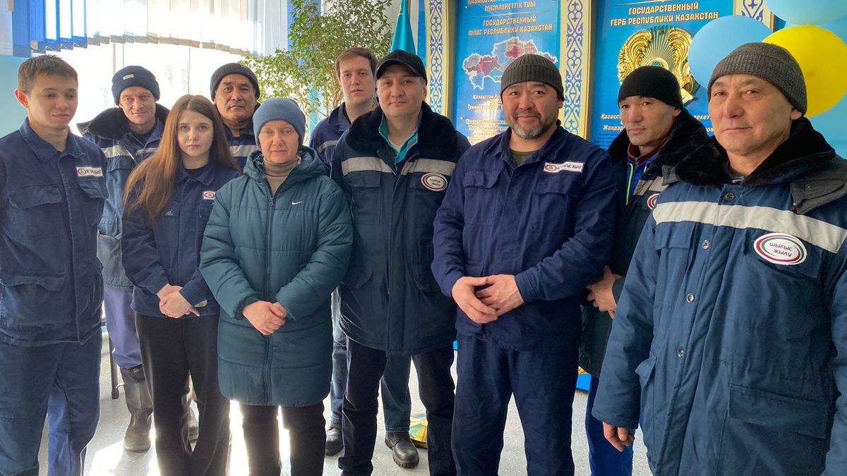 "Шығыс жылу" АҚ қызметкерлері