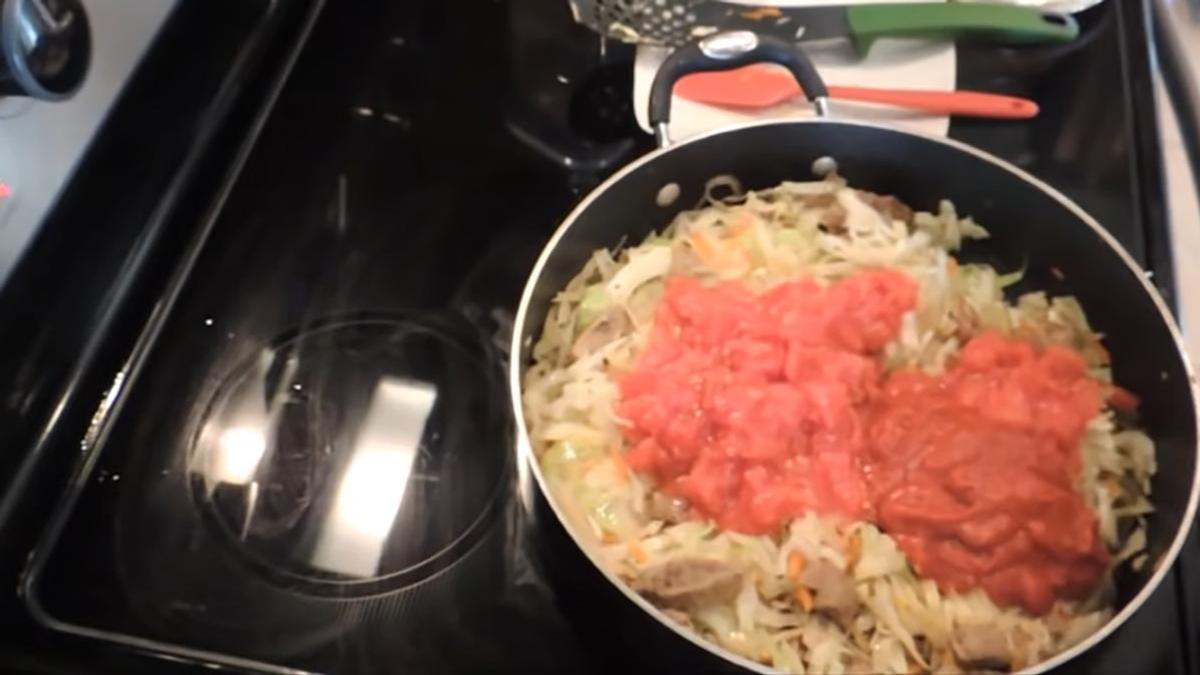 тушеная капуста