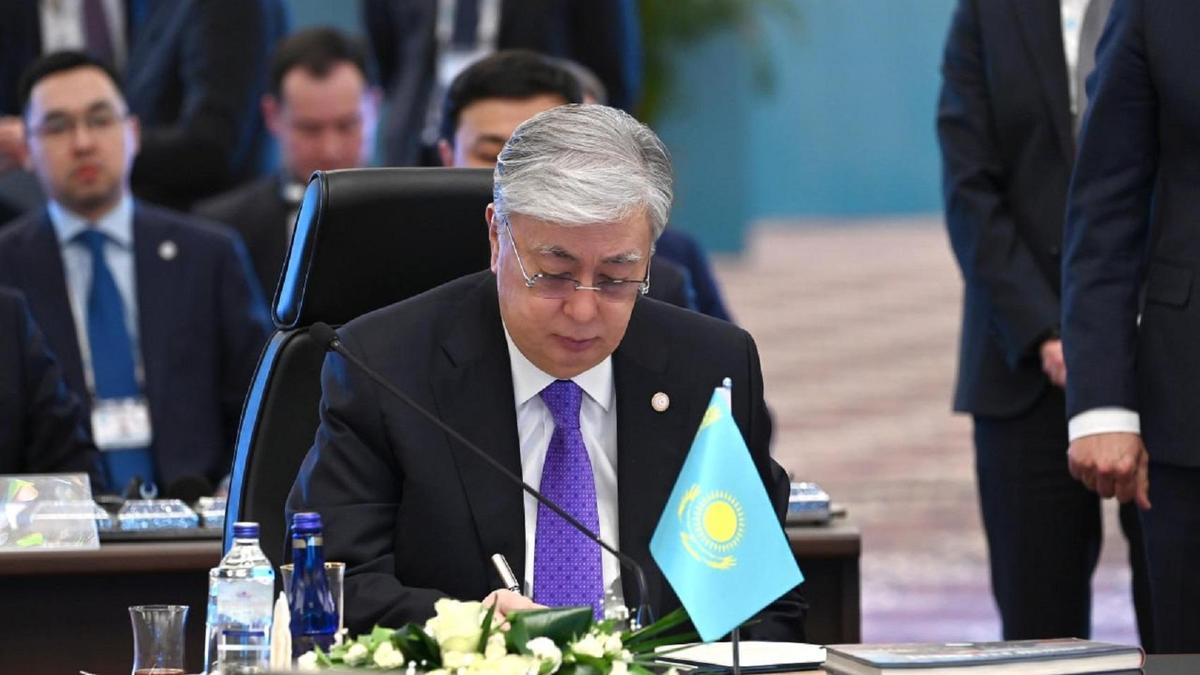 Президент Түркі мемлекеттері саммитінде Президент Түркі мемлекеттері саммитінде