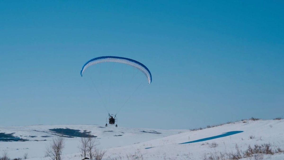 Полет на параплане