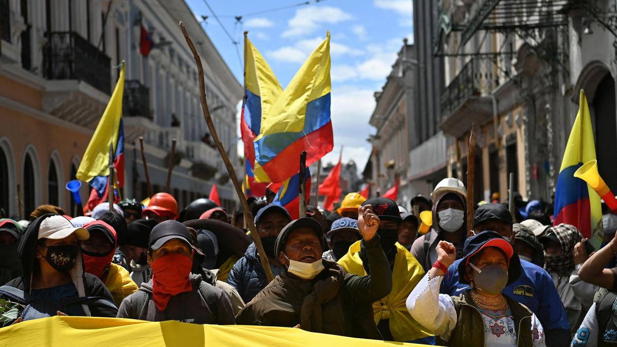 Протесты в Эквадоре