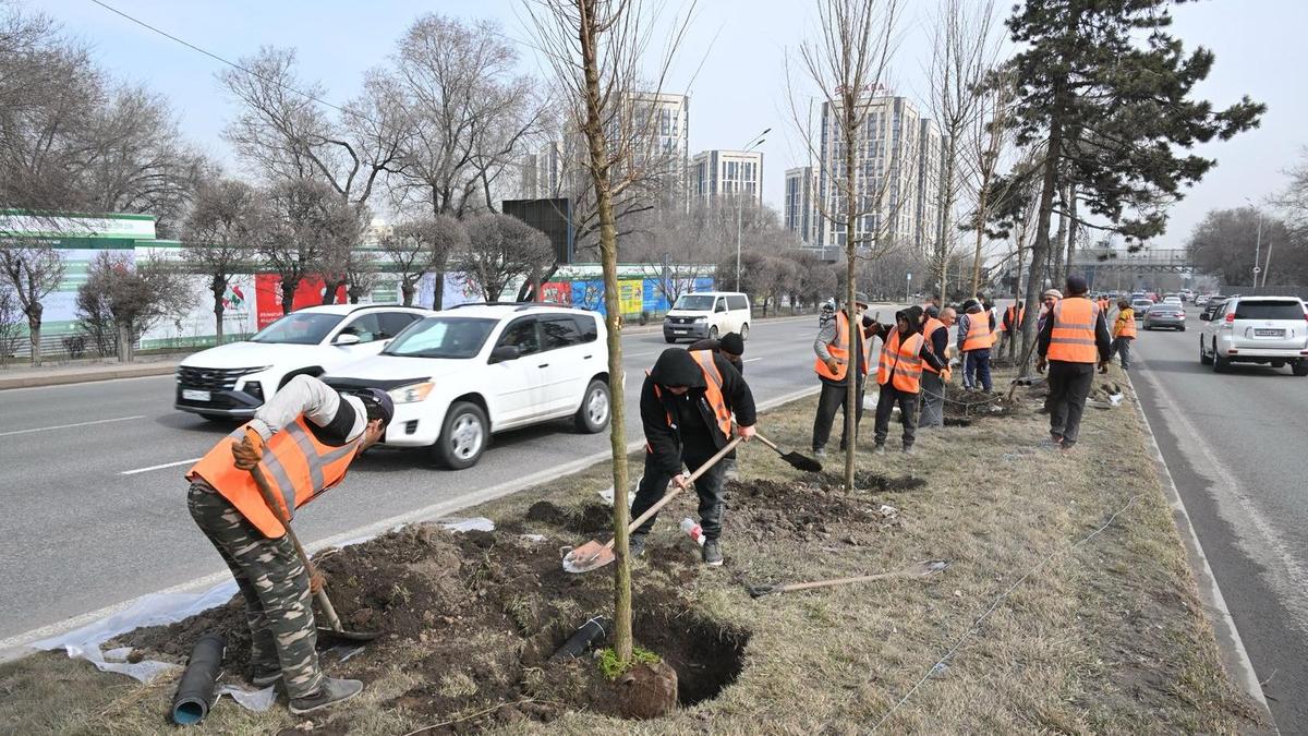 Работы на пр. Аль-Фараби Работы на пр. Аль-Фараби