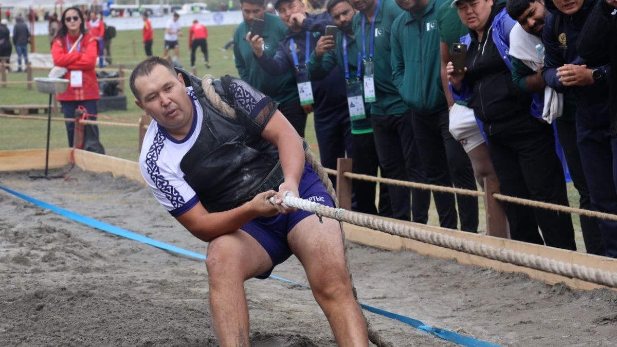 Казахстанский спортсмен Мейир Рахметкалиев