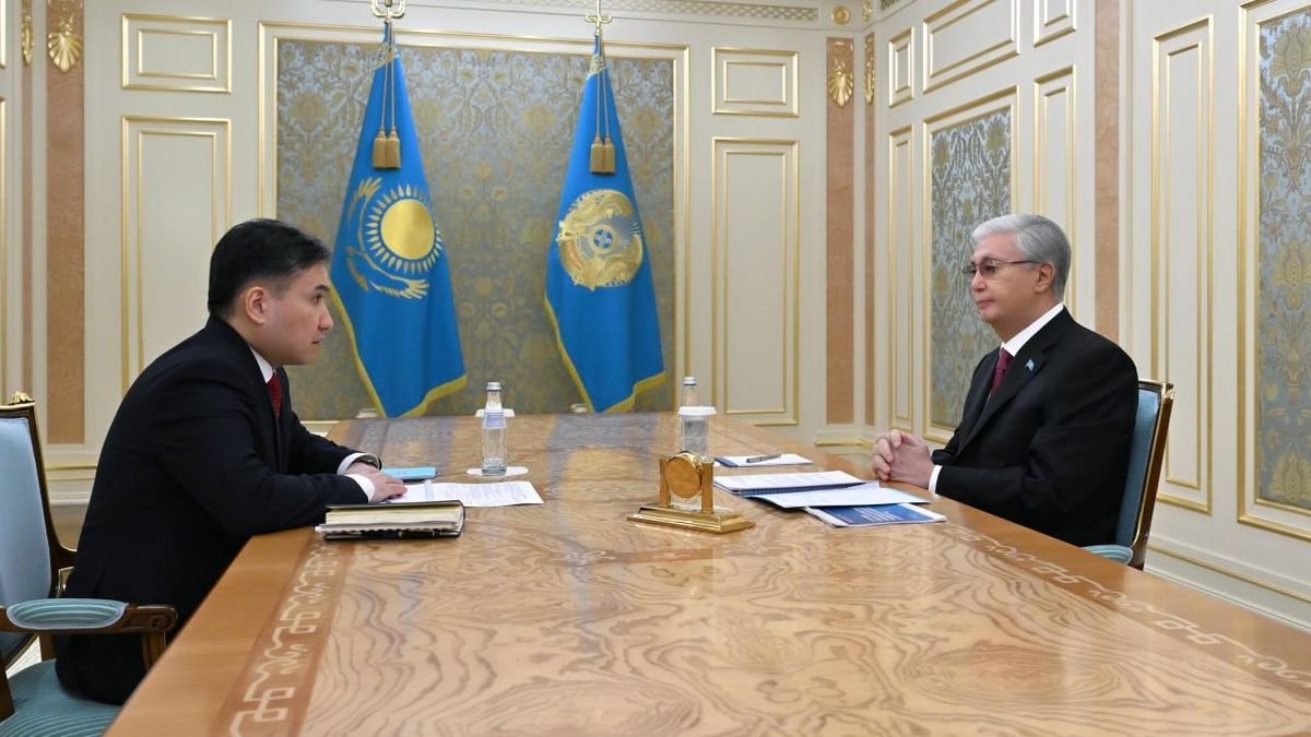 Касым-Жомарт Токаев и Аскарбек Ертаев