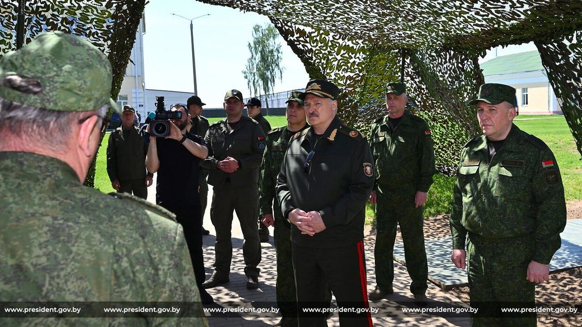 Совместные учения России и Беларуси