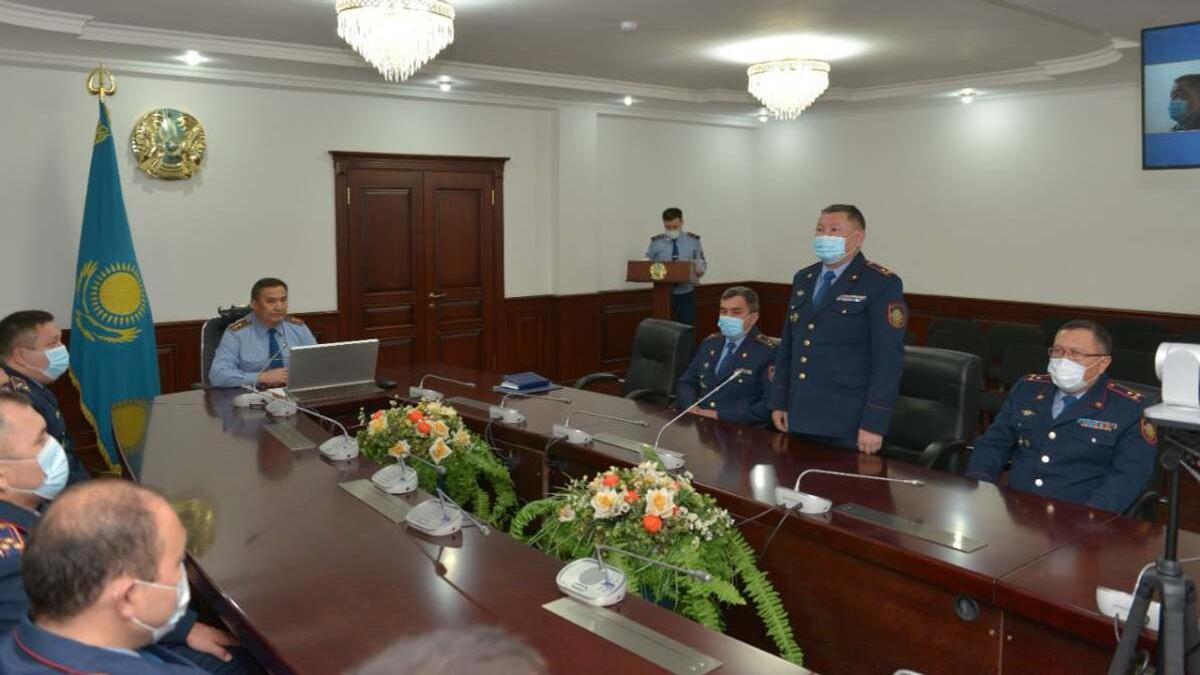 Перестановки в МВД Казахстана Перестановки в МВД Казахстана