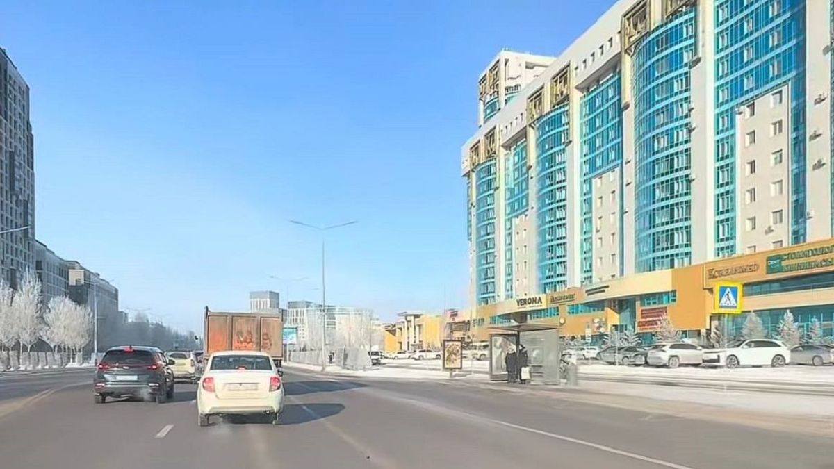 Улица Сарайшык в Астане