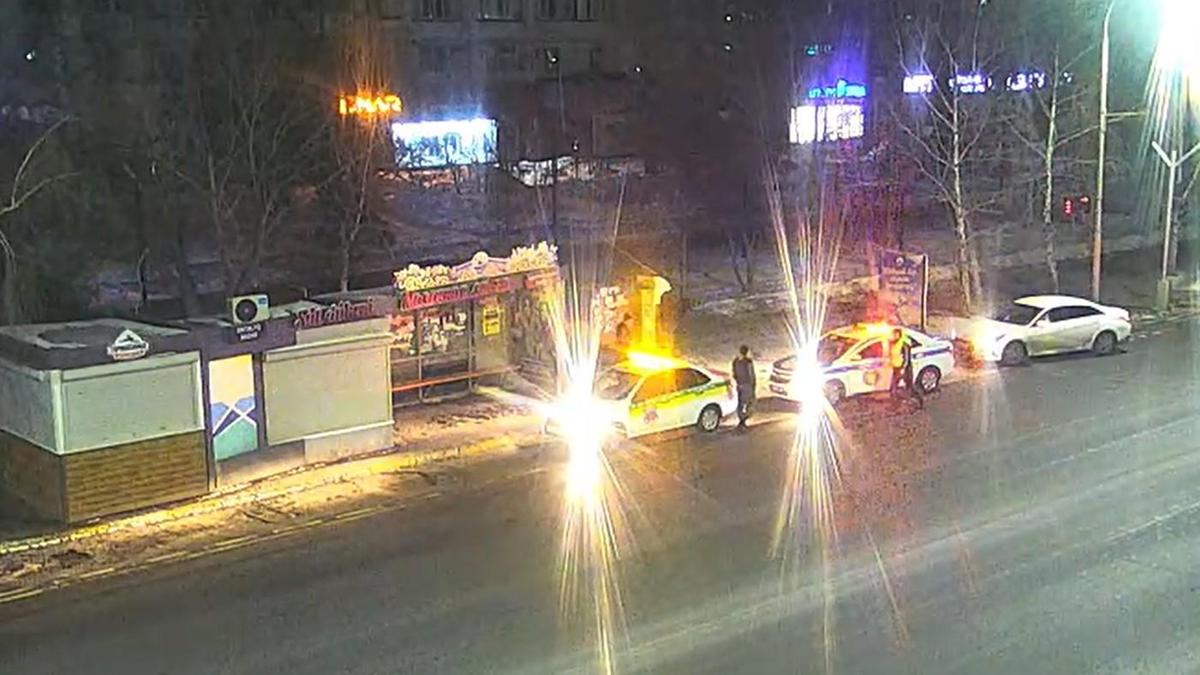 Кража в торговом павильоне в Кокшетау