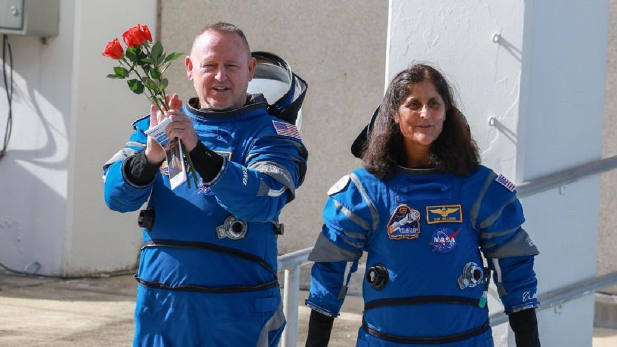 Бутч Уилмор и Суни Уильямс