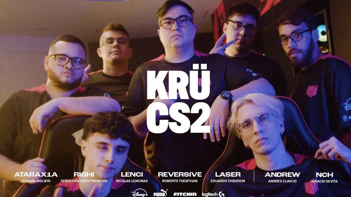 Игроки команды KRU Esports