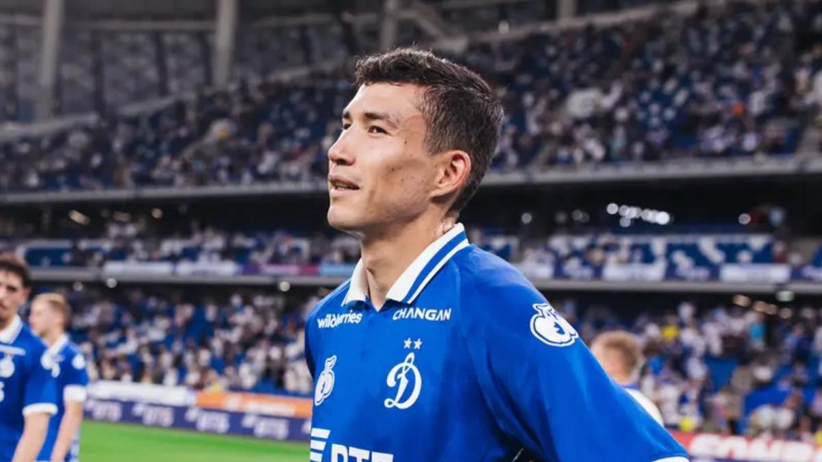 Казахстанский футболист Бахтиер Зайнутдинов