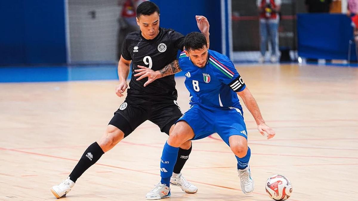Матч сборных Италии и Казахстана по футзалу в 2025 году